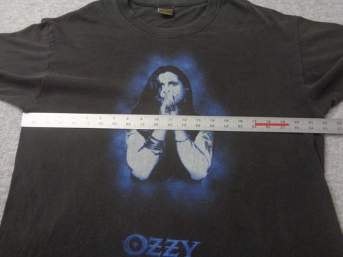 Vintage Ozzy Osbourne Shirt Mens Large Retirement Sucks Tour 90s - Picture 7 of 9