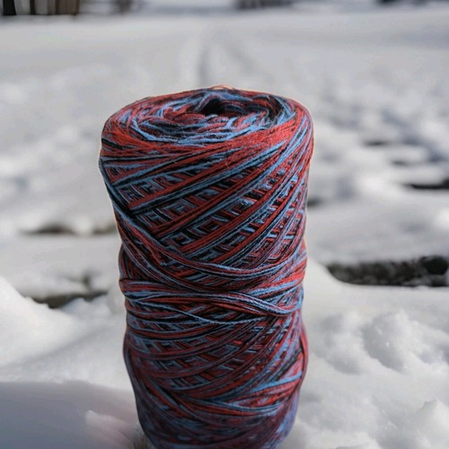 Vintage 50% Wolle, 50% Polyester Garne zum Handstricken, 200g - Bild 2 von 6