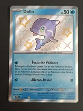 Carte Pokemon -Destinées de Paldea PAF -Dofin 123/091  SHINY - Neuf