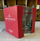 set of 4 Waechtersbach Christmas Tree 15 oz. Glass Tumblers in Original Box