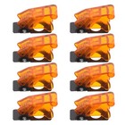  10pcs Button Switch Cover: Plastic Toggle Protector Power Light Switch Guard