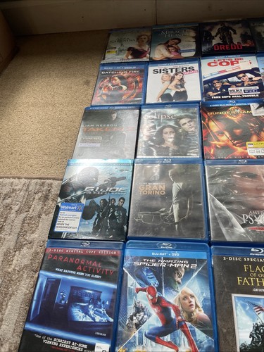 Huge Blu Ray Lot 40 Total Action Drama Comedy - Picture 2 of 15