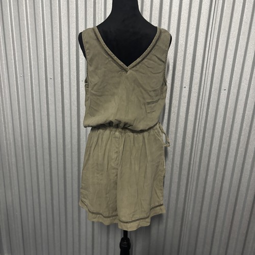 Cloth & Stone Romper Womens Medium Sleeveless Belted Wrap Front Anthropologie - Picture 5 of 10