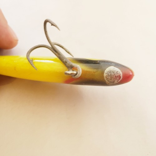 Vintage Super Bingo Fishing Lure In Box! S3S "Tiger Stripe" - Picture 13 of 15