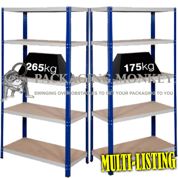 BAYS OF HEAVY DUTY INDUSTRIAL WAREHOUSE STORAGE SHELVING RACKING 875KG 1325KG BAYS OF HEAVY DUTY INDUSTRIAL WAREHOUSE STORAGE SHELVING RACKING 875KG 1325KG