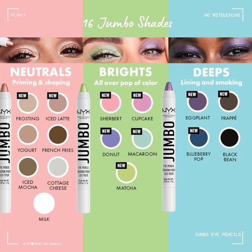 NYX PROFESSIONAL MAKEUP Jumbo Eye Shadow Pencil, - Picture 5 of 17