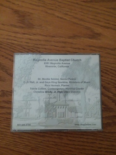 THE MAGNOLIA AVENUE BAPTIST CHURCH CHOIRS AND ORCHESTRA CD THE GREATEST COMMANDM - Foto 2 di 2