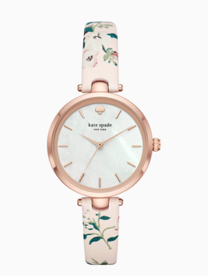 Kate Spade Vachetta smart watch Scallop Vachetta Leather Smartwatch Strap | Kate Spade New York main image 4