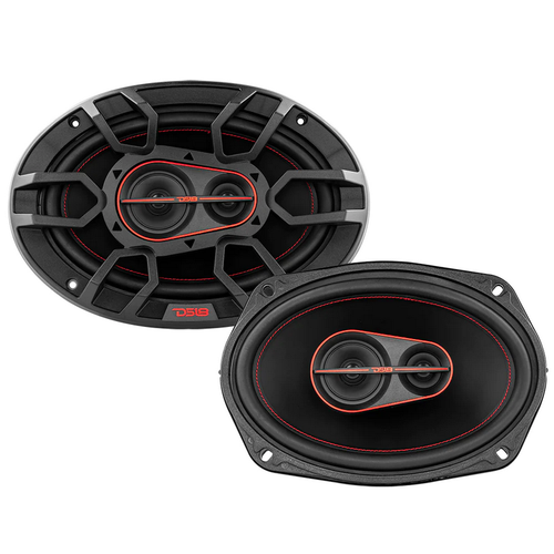 DS18 G6.9Xi 6x9" Car Speakers 180 Watts 4-ohm Fullrange 4 Way Loud Coaxials - Picture 2 of 6