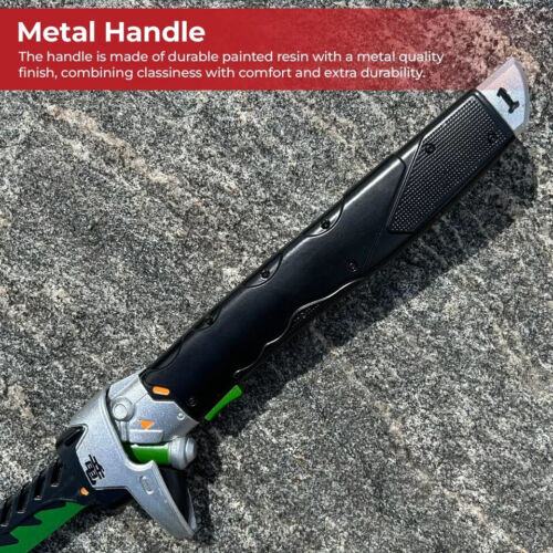 Genji Overwatch Ultimate Dragon Blade - Metal Blade with green Overall 40.5" - Picture 5 of 6