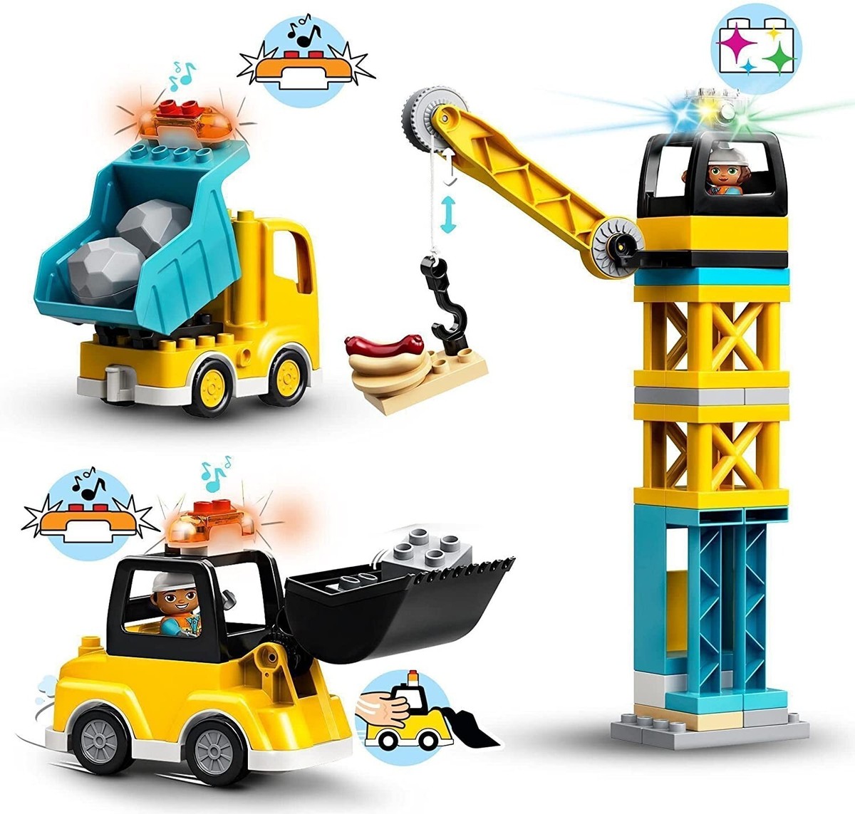 LEGO DUPLO: Tower Crane & Construction (10933) for sale online | eBay