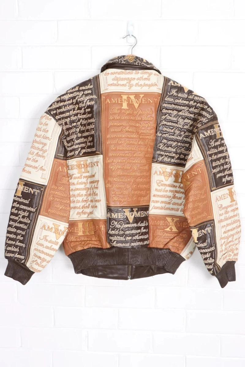 Al wissam clearance leather bomber jacket
