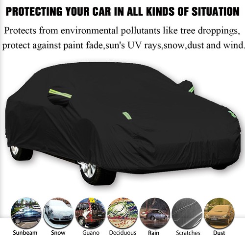 Sedan Full Car Cover Waterproof Dust UV Sun Resistant Protector For Toyota Camry - Picture 2 of 12