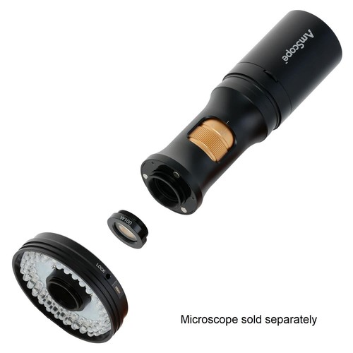 Lente objetivo AmScope 1,5X para microscopios digitales DM756 - Imagen 2 de 2