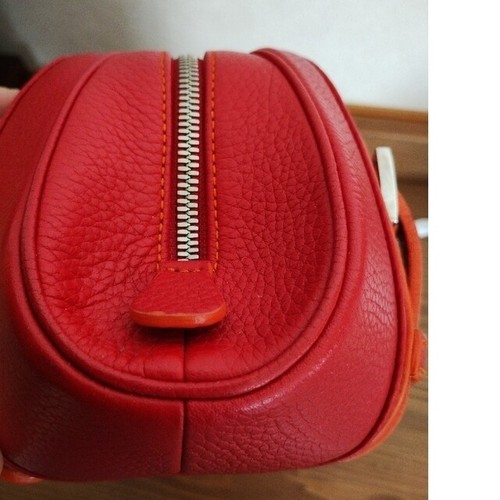 LOEWE Senda 2way handbag Anagram Red leather Authentic w/Dust bag - Picture 3 of 6