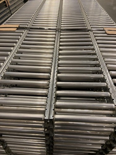 60 Pcs Unex SpanTrack 96" Carton Flow Gravity Conveyor | 9-1/2" Wide - Picture 2 of 3