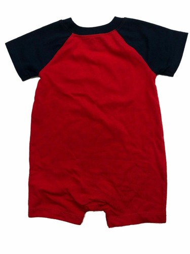 Infant Boys Patriotic Baby Romper Free To Be Me 4th of July Outfit Bodysuit - Picture 2 of 3