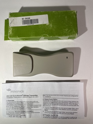 Inovonics EN1249 Billtrap Transmitter NOS NOB - Picture 19 of 19