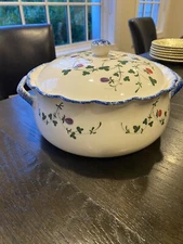 Cote Basque 10 Inch Covered Dish Vintage