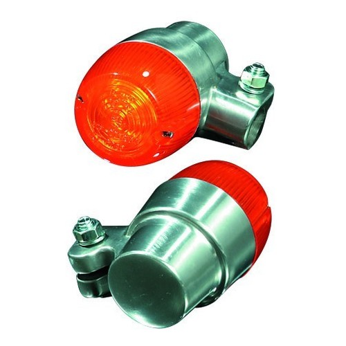 Alu-Blinker Honda CB 750 K6-Style, rundes Glas, e-gepr.