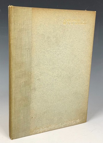 Limited Edition A. E. Housman A Shropshire Lad Medici Society 1914 - Imagen 2 de 6
