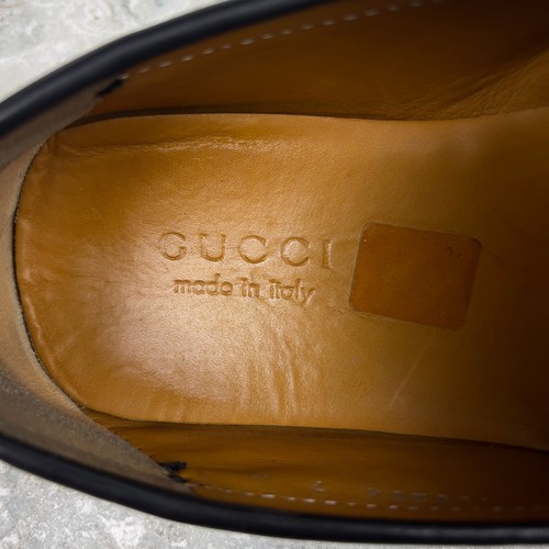 Gucci Bamboo Horsebit GG Vintage Moccasins Brown Leather 7 G or 7.5 US 41 EUR_ - Picture 21 of 24