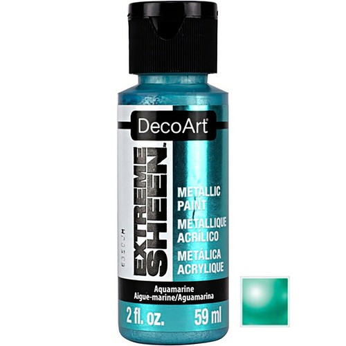 DecoArt Extreme Sheen Metallic Acrylic Paint 30 Colours Metallic Shimmer 59ml2oz - Picture 12 of 41