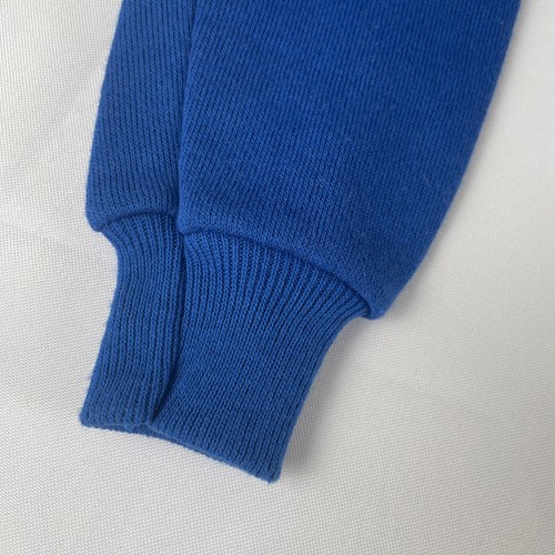 VTG Hanes Royal Blue kids Size Small (8) Crew neck Sweatshirt 1990 New Deadstock - Picture 5 of 8