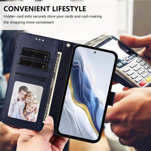 Luxury Leather Wallet Case For Samsung S25 S24 S23 S22 S21 S10 S9+ Note 20 Ultra - Picture 8 of 53