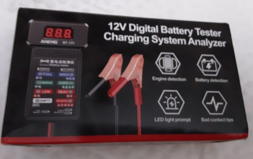 Anena BT-171 12v Multifunction BatteryTestors AutoRepair,Inlastry With,LED Reve - Picture 8 of 9