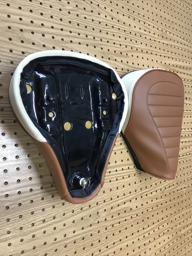 FUNDA ASIENTO HONDA NC50 EXPRESS (marrón) MODELO 1977 A 1981 (H*-348) - Imagen 12 de 12