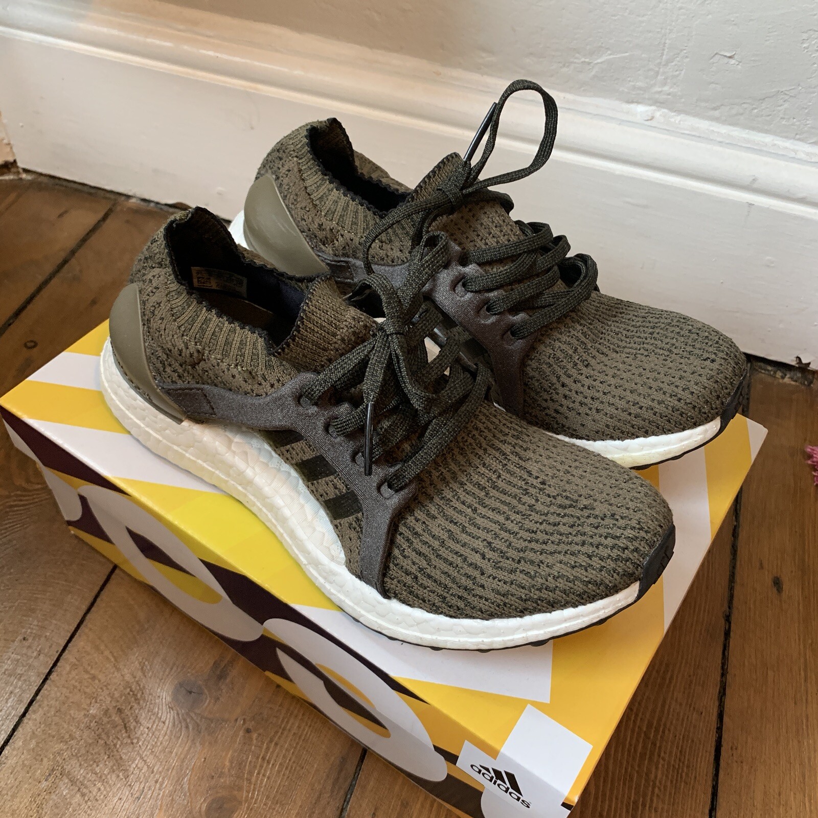 Adidas Ultra Boost X Baskets vert Neuf Taille 6 Adidas Ultra Boost X Baskets vert Neuf Taille 6