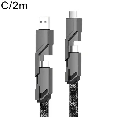 120W Super-fast Charging Data Cable 4-in-1 Nylon Zinc Alloy Cable✨s T9B1 - Picture 15 of 15