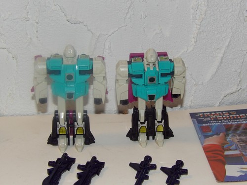 TRANSFORMERS G1 DECEPTICON CLONES WINGSPAN AND POUNCE COMPLETE NICE G1 ORIGINAL - Picture 2 of 6