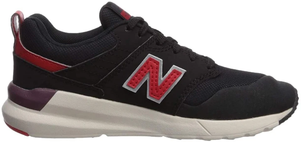 Tênis New Balance 258639 infantil fecho com cadarço preto/velocidade tamanho 4 W - Imagem 3 de 4