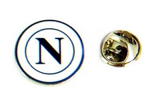 SSC Neapel Napoli Pin Logo weiß - Fußball P...