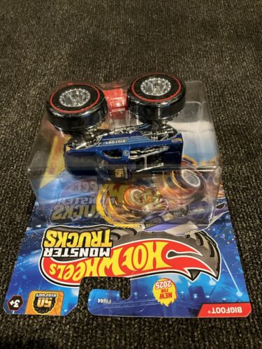 New 2025 Hot Wheels Monster Trucks Treasure Hunt BigFoot 50 Years - Picture 6 of 9