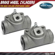 2x Rear LH & RH Brake Wheel Cylinder for Buick Skylark Sportwagon Chevy Malibu