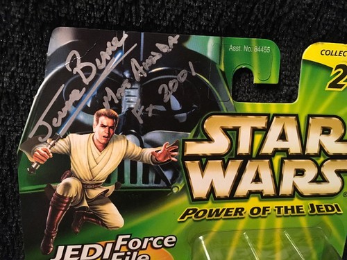 STAR WARS Mas Amedda SIGNIERT UND DATIERT 2001 POWER OF THE JEDI Jerome Blake - Bild 2 von 5