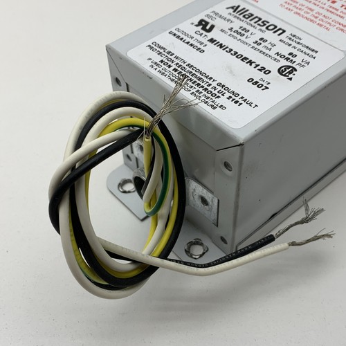 Transformador de letrero de neón Allanson MINI330EK120 PRI: 120V SEC: 3000V 30mA - Imagen 6 de 13