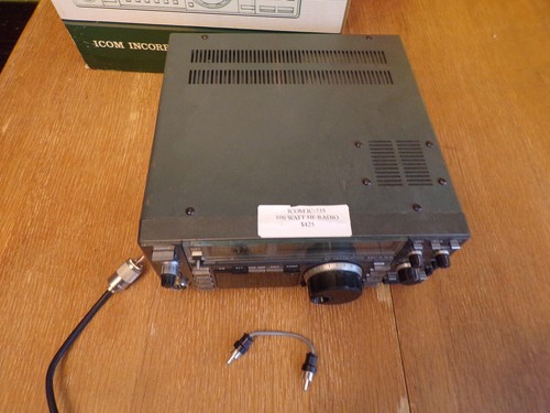 ICOM HF All-Band-Transceiver IC-735 (SSB CW AM FM) Allgemeine Abdeckung Empfänger-Teile - Bild 8 von 13