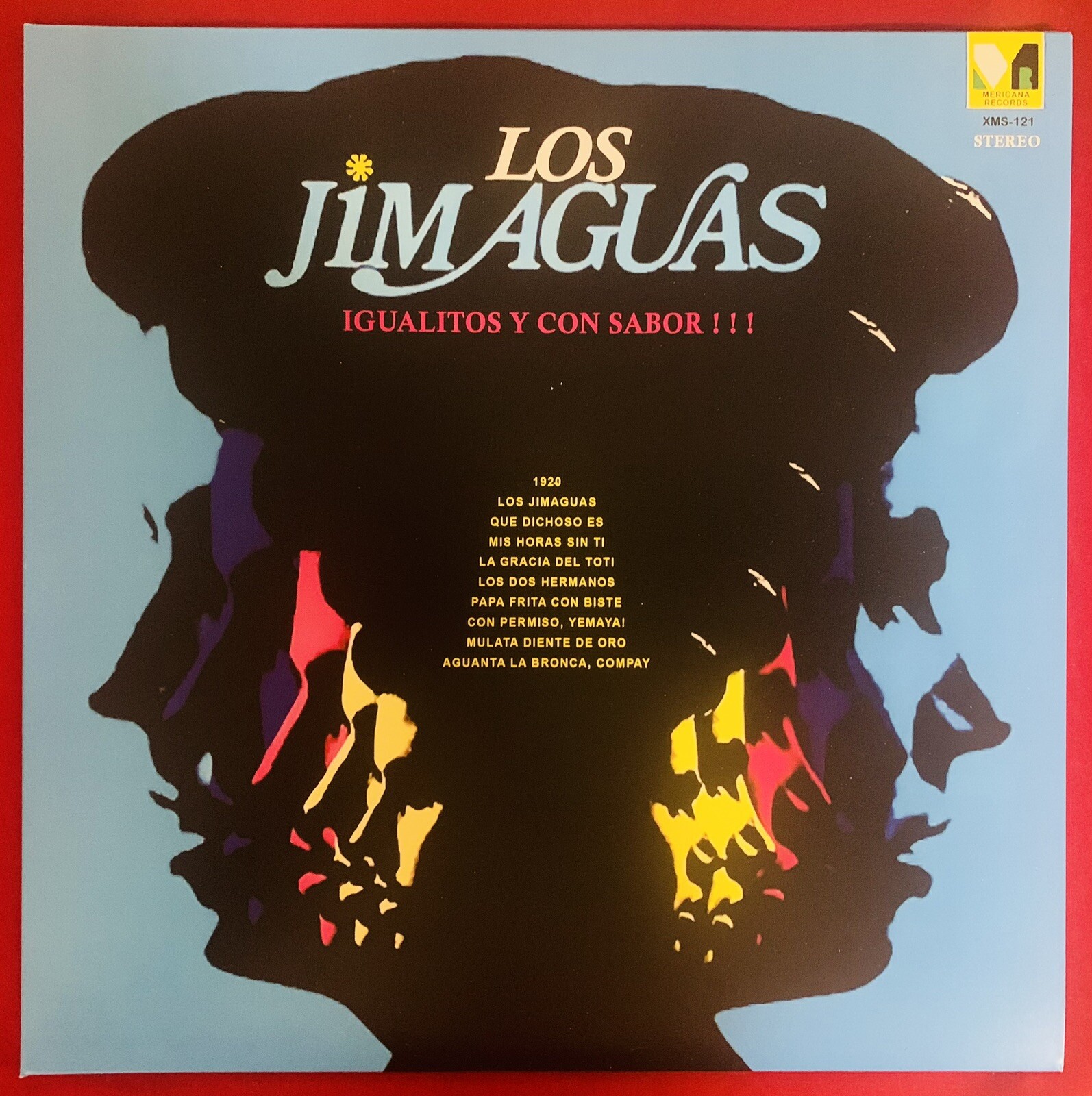 Los Jimaguas - Igualitos y Con Sabor!!! (New/RE) Black Vinyl Record 33RPM's