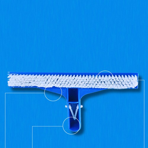 Pool Polish Brush Heavy Duty Brush Pond Brush Wire Pool Brush Algae - Picture 3 of 11
