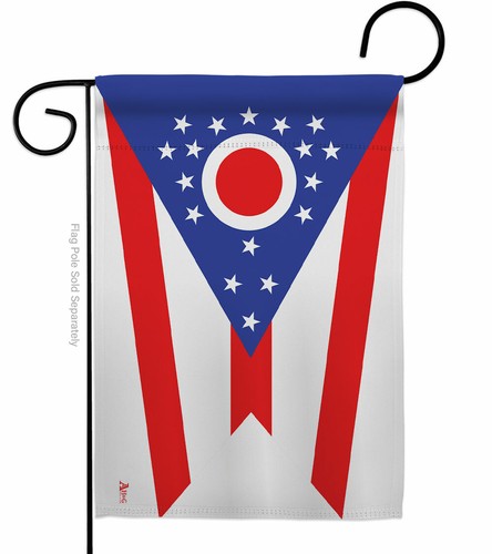 Ohio Garten Flagge Americana Staaten Deko klein Geschenk Hof Haus Banner - Bild 2 von 19