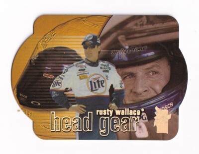 2000 VIP HEAD GEAR EXPLOSIVE LAZER PARALLEL #HG2 Rusty Wallace SWEET & SCARCE!