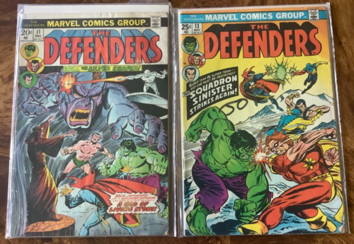 Defenders 11 13 1973 G/VG Avengers/Defenders War Silver Surfer Hulk Marvel - Imagen 1 de 7