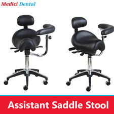 Dental Rimostool Doctor Assistant Saddle Stool, 2 Yrs Warranty, 9 Colors, USA