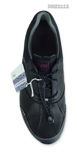 Scarpe da trekking Ahnu Calaveras nere in pelle da donna taglia 10 *NUOVE* - Foto 3 di 4