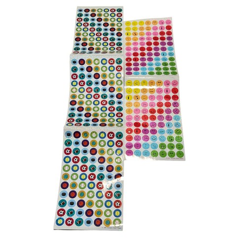 Vtg Trend Applause Stickers Ants Animals Fruit Sandylion Glitter Alphabet Faces - Picture 6 of 10