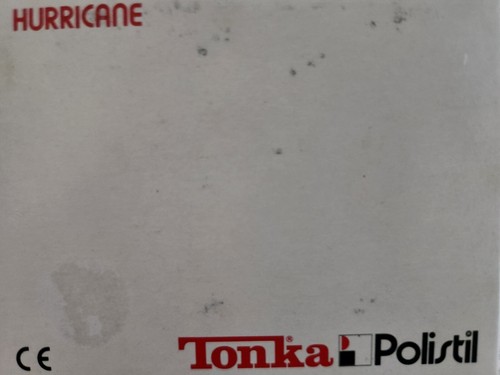 Raro aereo uragano pressofuso Polistil Tonka anni 80, prodotto in Italia - Foto 10 di 10